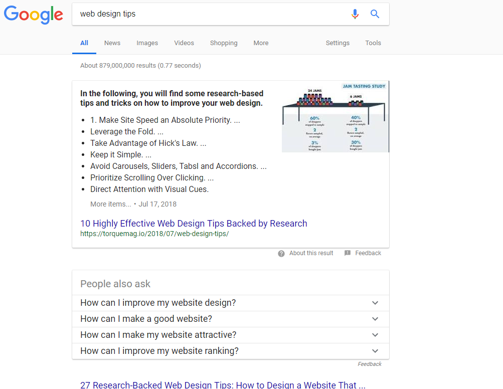 Improve Search Rankings